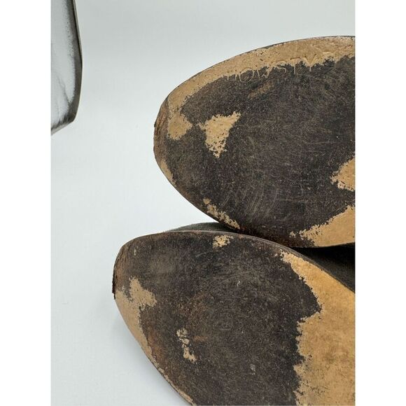 Anthropologie Howsty Slouchy Ankle Booties, Grey Suede Boho Made In Spain - Picture 6 of 11
